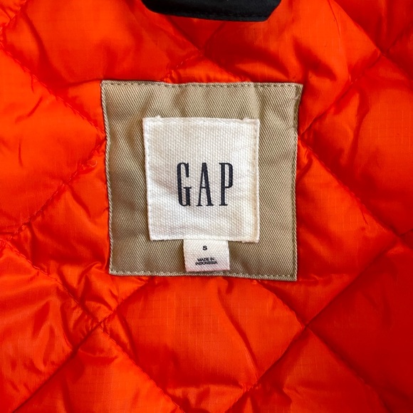Gap Primaloft Down Bomber Jacket - size Small - Picture 3 of 4